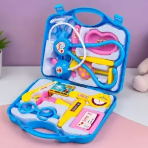 Doctor Medical Play Set with Carry Case – Pretend Doctor & Nurse Kit Educational Toy for Kids (Multicolor) ( default, OS )