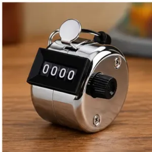 Jaap Counter – Metal Hand Tally Counter with 4 Digit Display ( default, OS )