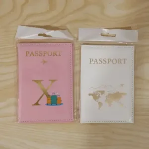 Travel Passport Holder Wallet – Compact Multi-Compartment Organizer with Zip Closure 1pc ( default, OS )