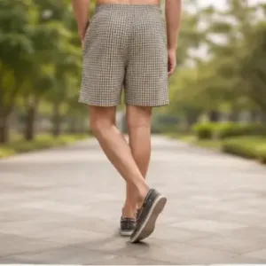 Men's Cotton Shorts Combo Pack of 4 – Checked Printed Boxers with 2 Side Pockets ( multicolor, 30 )