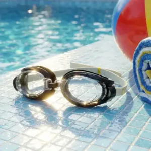UV Protection Swimming Goggles – Clear Vision & Adjustable Strap ( default, OS )