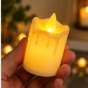 LED Candle Lights – Pack of 6 Decorative Diwali Candle Lamps ( default, OS )