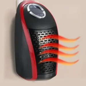 400W Wall Plug Room Heater – Compact Electric Heater with Remote Control ( default, OS )