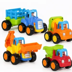Engineering Automobile Construction Car Set Toy for Kids, Pack of 4 ( multicolor, OS )