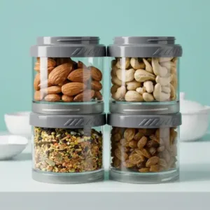 Stackable Storage Container Set – Space Saving & Modular Design ( default, OS )