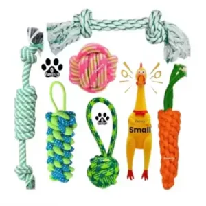 Pawezzy Dog Chew Rope Toys Combo Set (7 Pcs) ( default, Standard )
