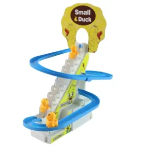 Duck Climb Stairs Toy – Electric Musical Duck Climbing Track with Lights for Kids ( default, OS )