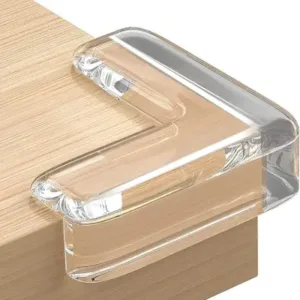 Pack of 12 pcs Silicon Corner Protector for Sharp Edges, Edge Protector for Furniture, Table Corner Guards for Sharp Edges, Baby Proofing Edge & Corner Guards (12 pcs, Transparent) ( default,