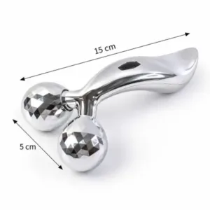 Velvet Wellness 3D Roller Face Massager – Y-Shaped Facial Massage and Skin Care Tool ( default, OS )